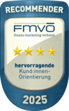 Siegel FMVÖ Recommender 2025 hervorragende Kundenorientierung